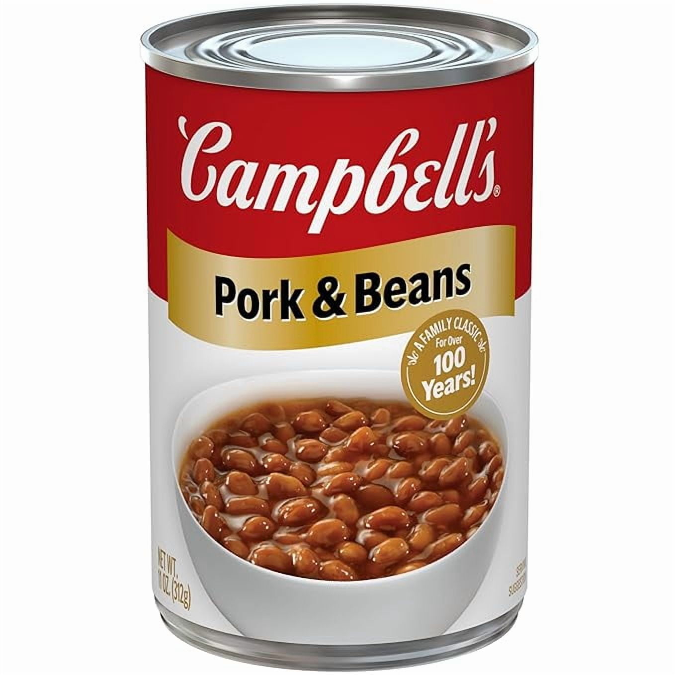 2 pack Campbell's Pork and Beans, 11 oz Can - Available at Good Kitchen Market on StoresGo