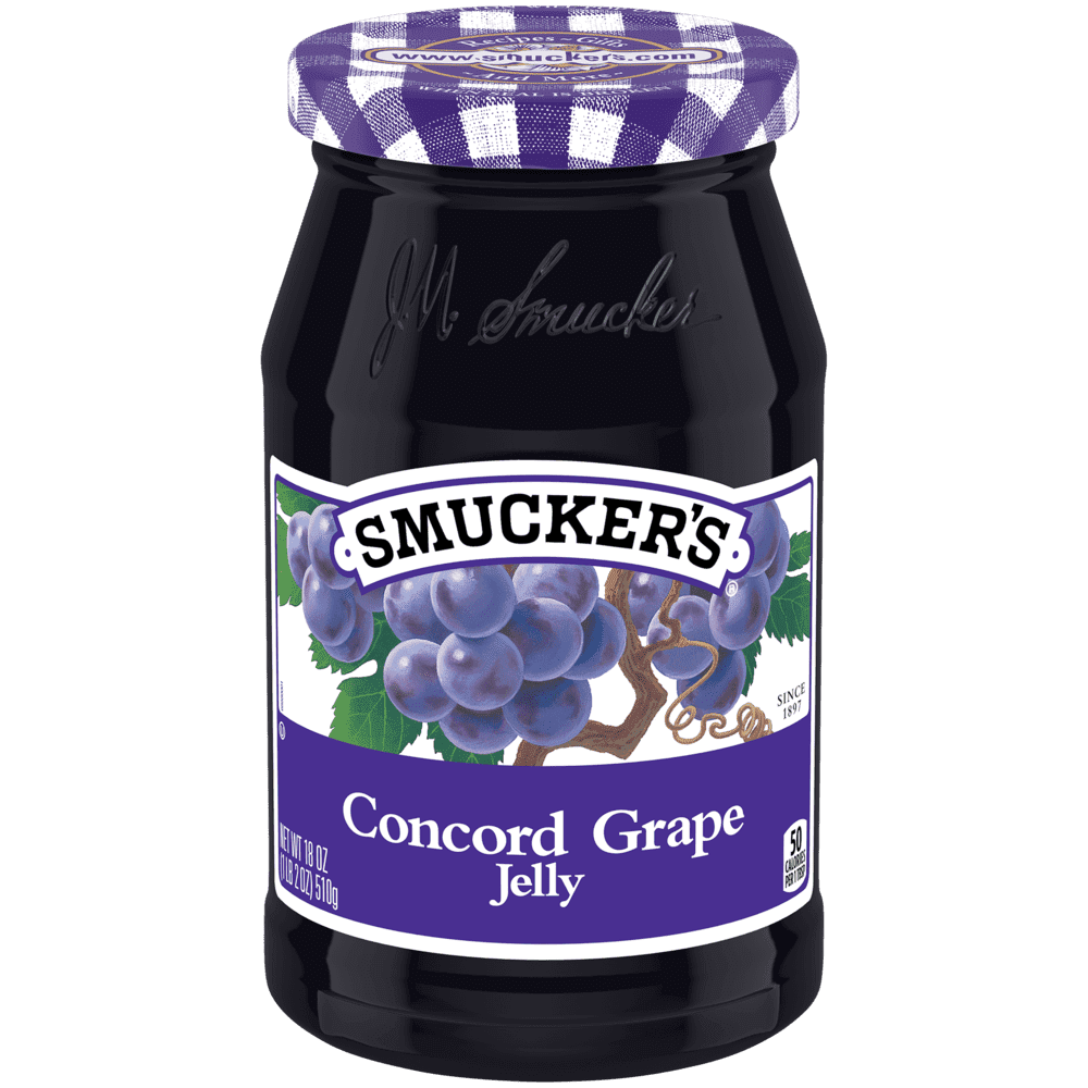 ( 2 Pack )Smucker's Concord Grape Jelly 18 Oz Jar