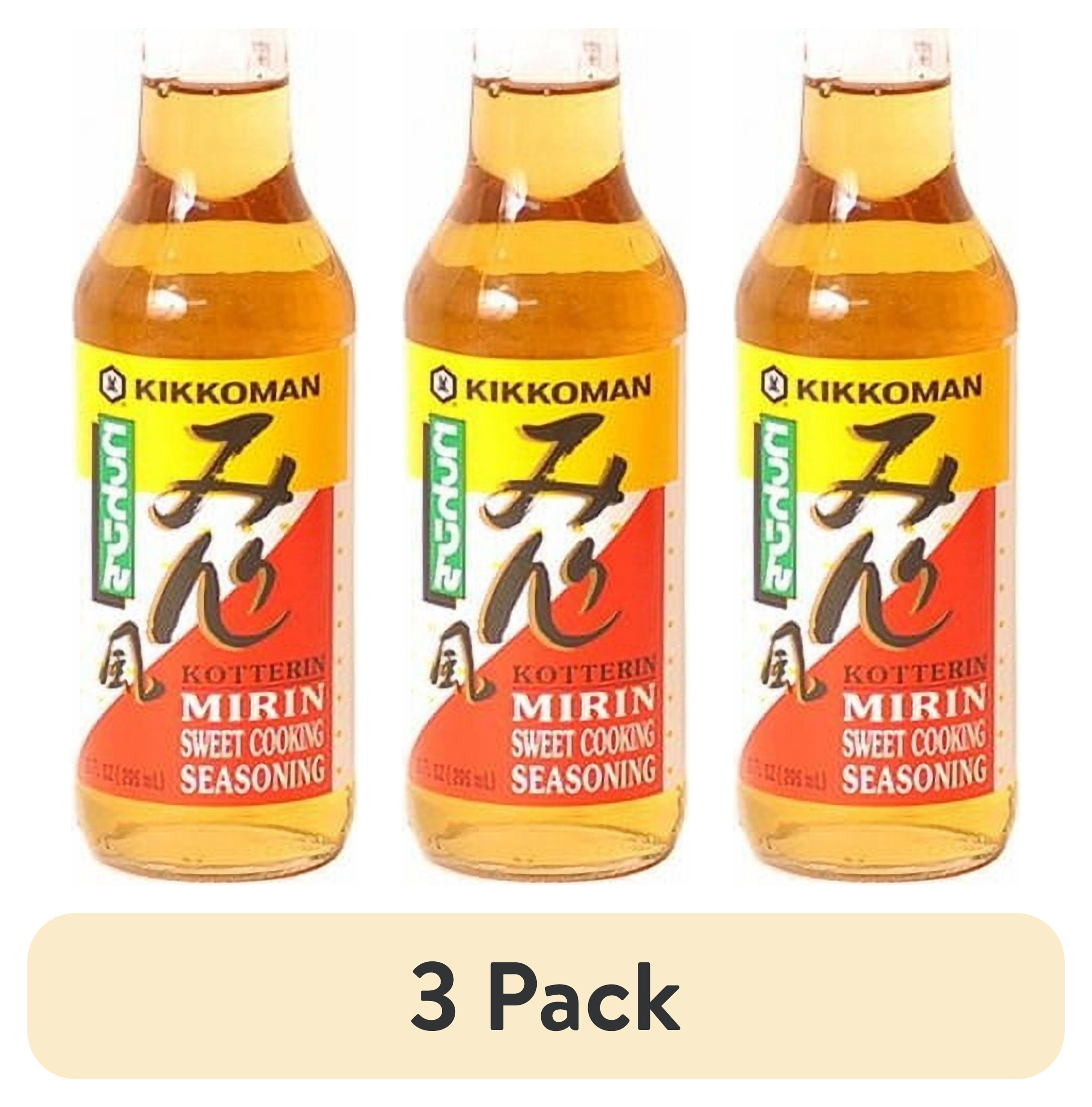 (3 pack) Kikkoman Kotteri Mirin Style Sweet Cooking Seasoning, 10 oz