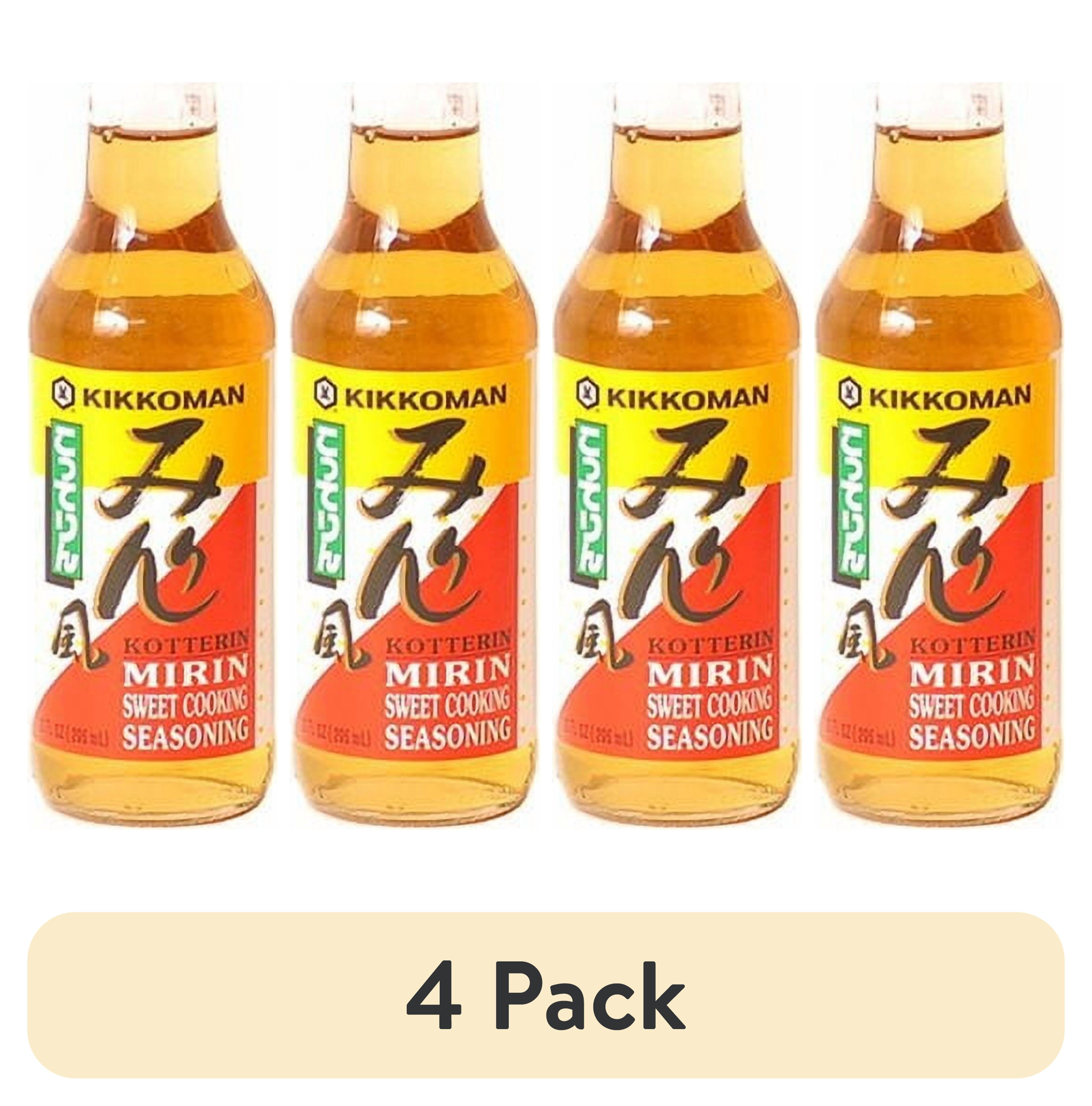 (4 pack) Kikkoman Kotteri Mirin Style Sweet Cooking Seasoning, 10 oz