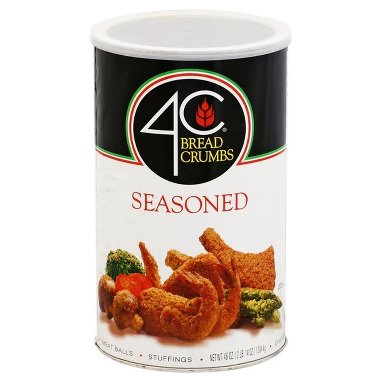 4C Foods Bread Crumbs, Seasoned with Pecorino Romano Cheese