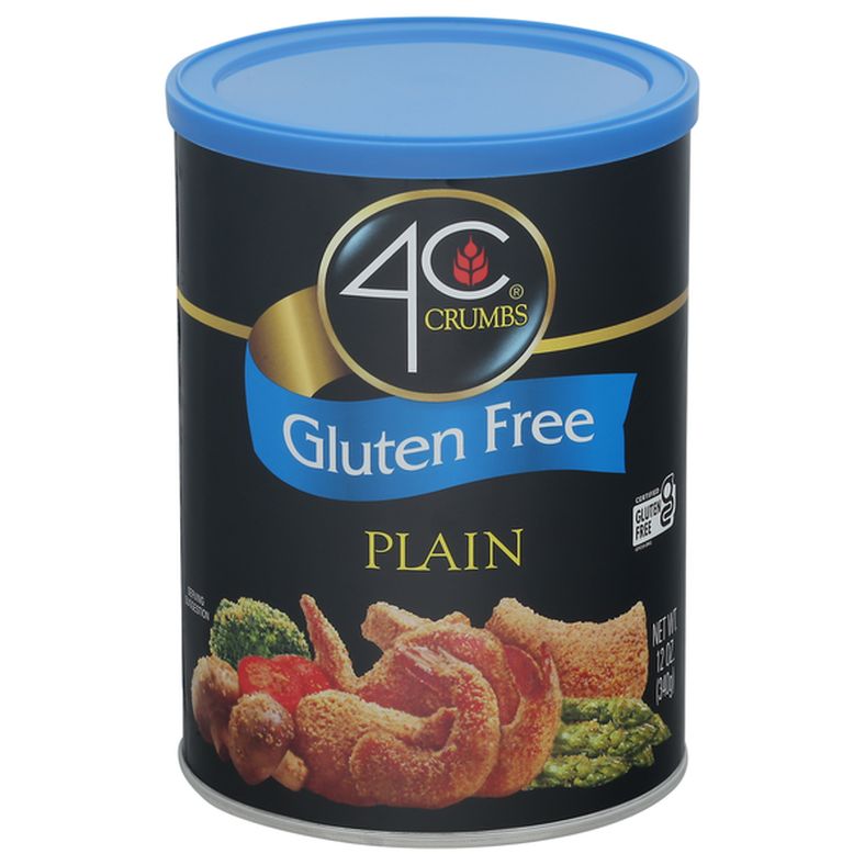 4C Foods Crumbs, Gluten Free, Plain