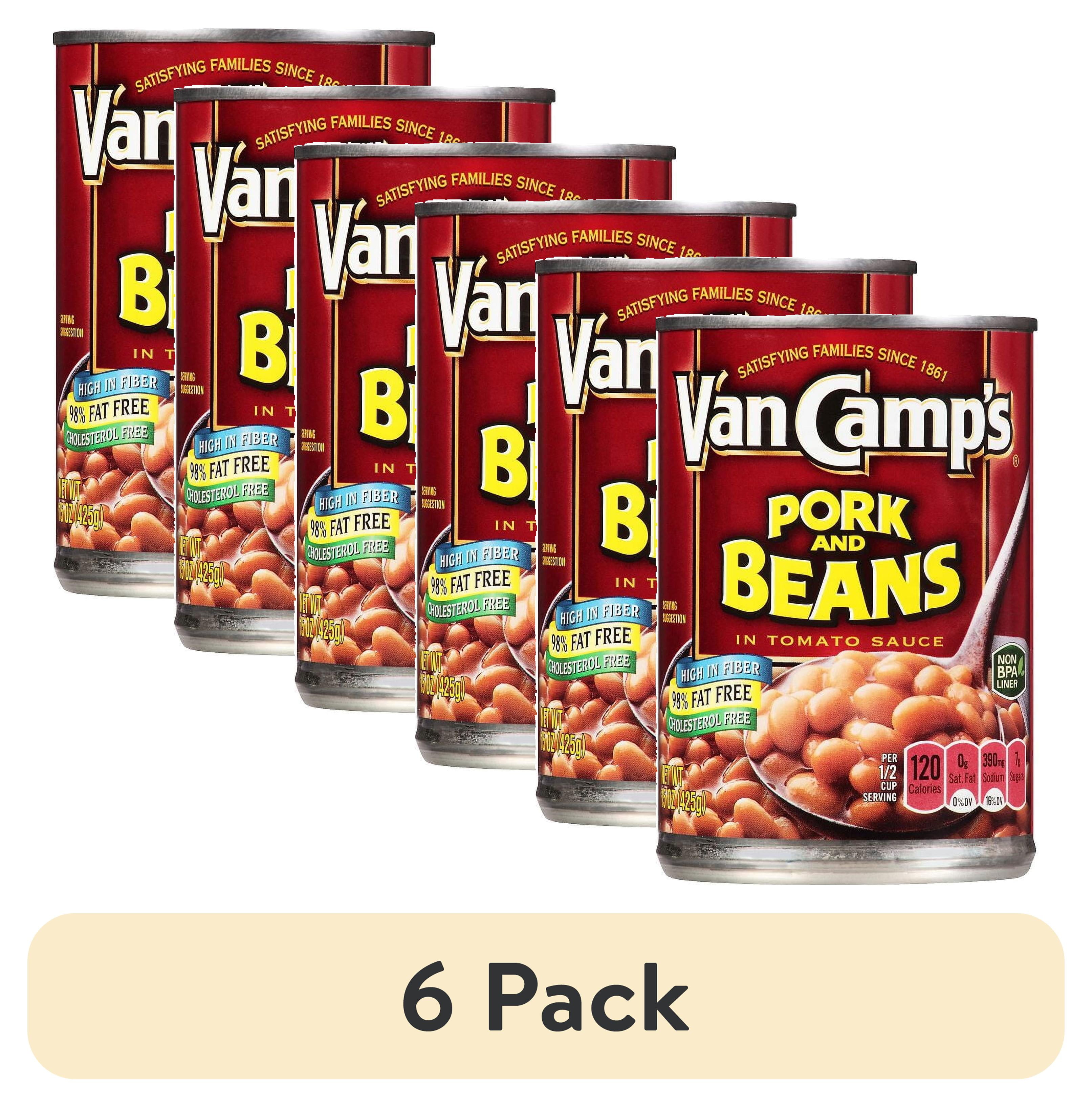 (6 pack) Van Camp's Pork and Beans in Tomato Sauce 15.0 oz - Available at Good Kitchen Market on StoresGo