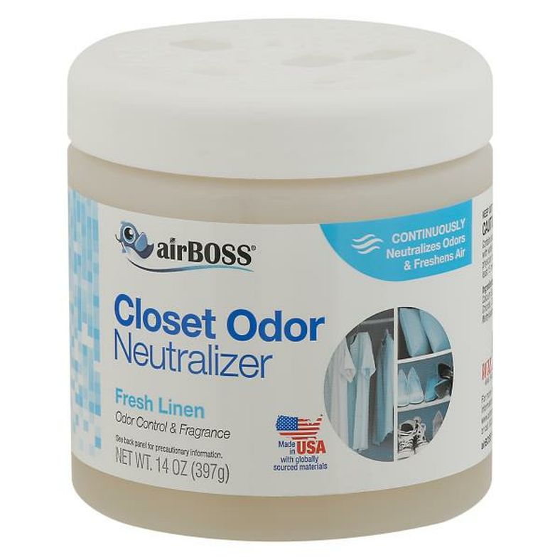 airBOSS Odor Neutralizer, Closet, Fresh Linen