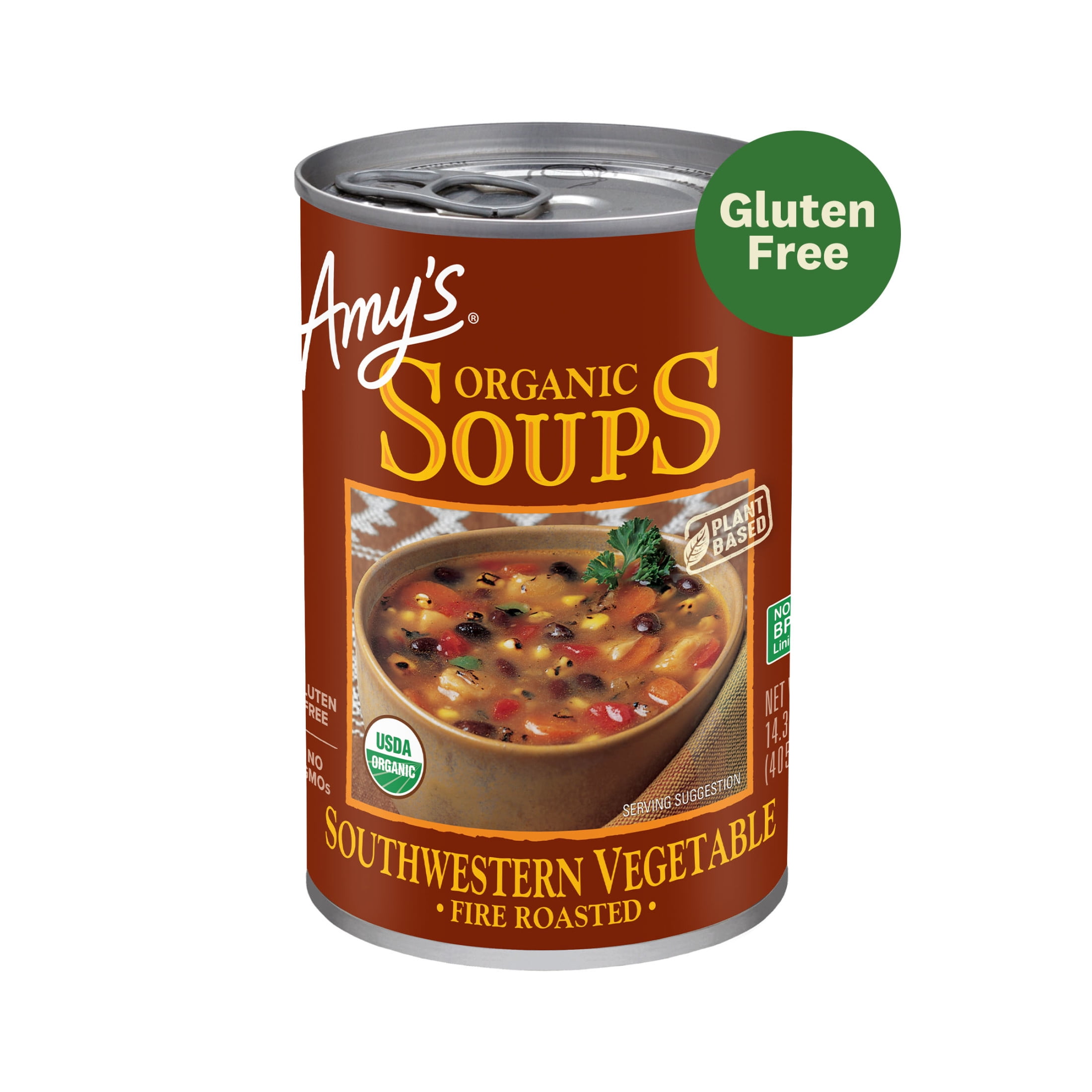 Amy's Organic Fire Roasted Southwestern Vegetable Soup - 14.3oz