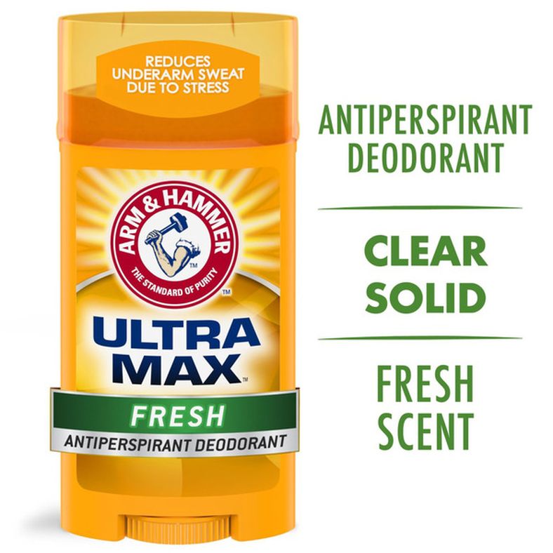 Arm & Hammer Ultra Max Fresh Advanced Sweat Control Antiperspirant Solid