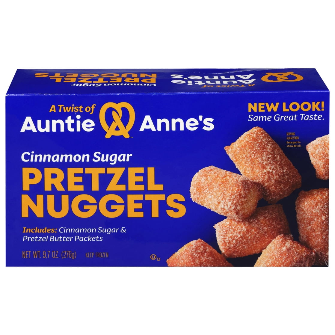 Auntie Anne's Cinnamon Sugar Pretzel Nuggets, 9.7 oz (Fozen)