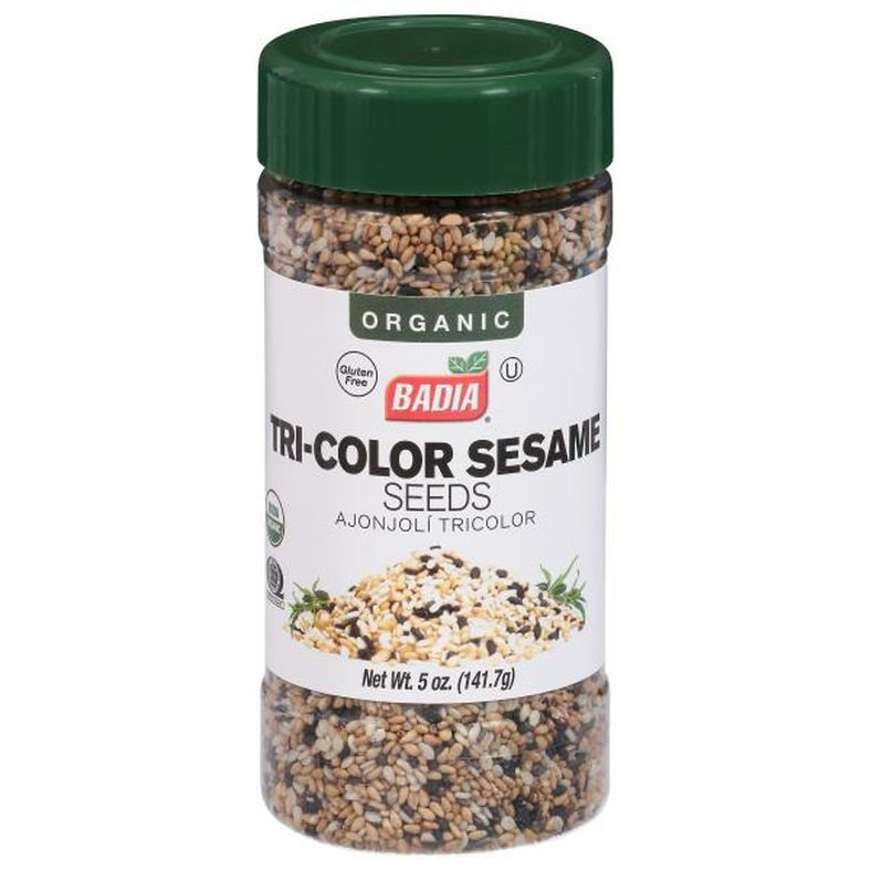 Badia Spices Sesame Seeds, Organic, Tri-Color