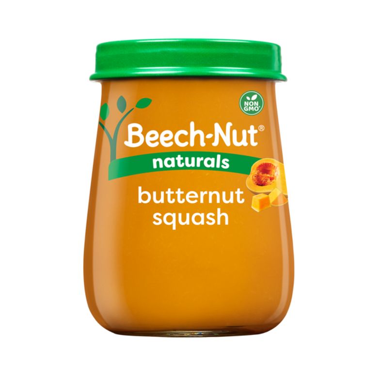 Beech-Nut Naturals Stage 1 Baby Food, Butternut Squash, 4 oz Jar
