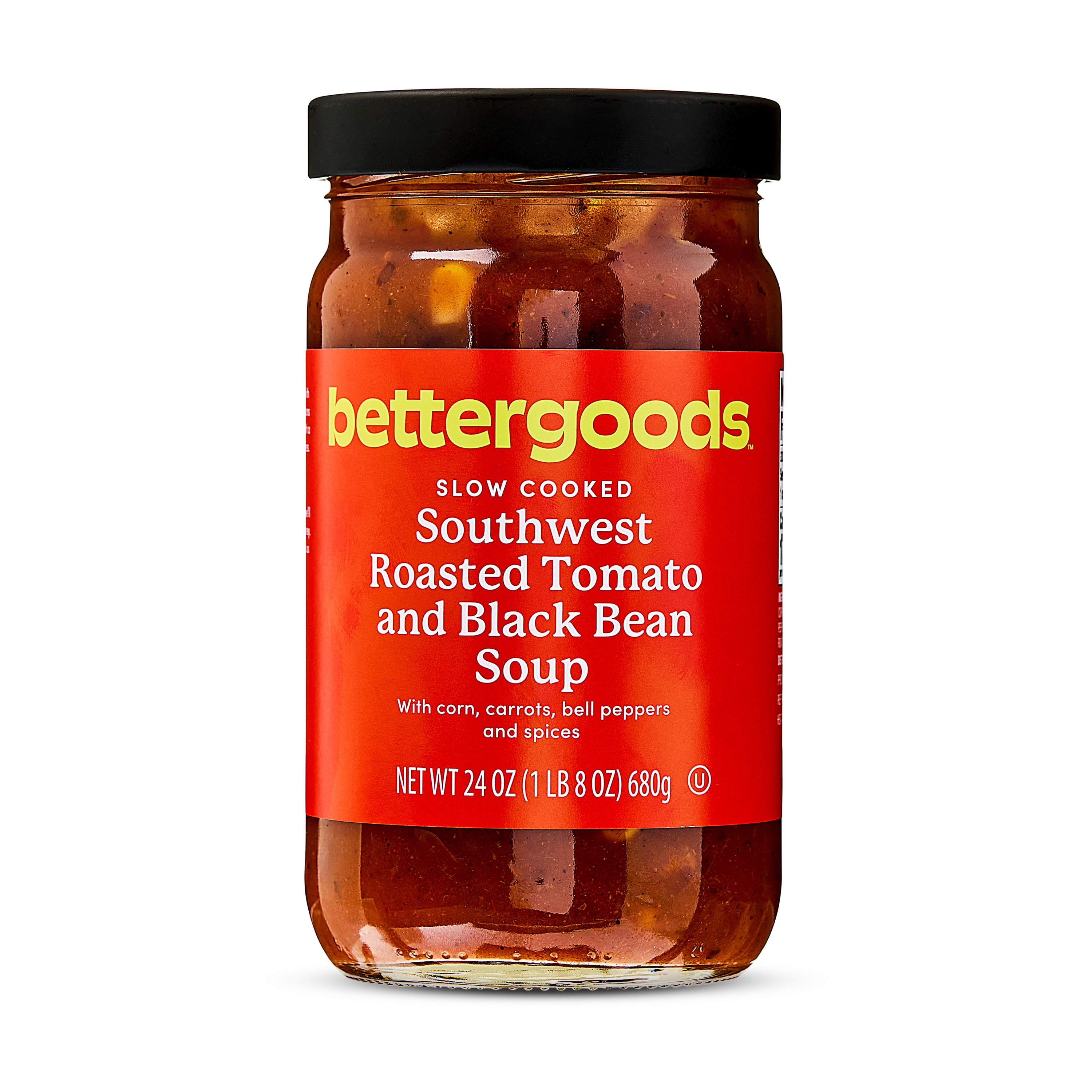 bettergoods Slow Cooked Southwest Roasted Tomato Black Bean Soup, 24 oz