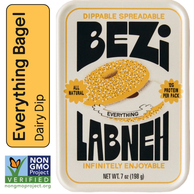 Bezi Everything Labneh Dip : non GMO certified, all natural