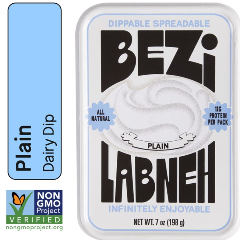 Bezi Plain Labneh Dip, non GMO certified, all natural