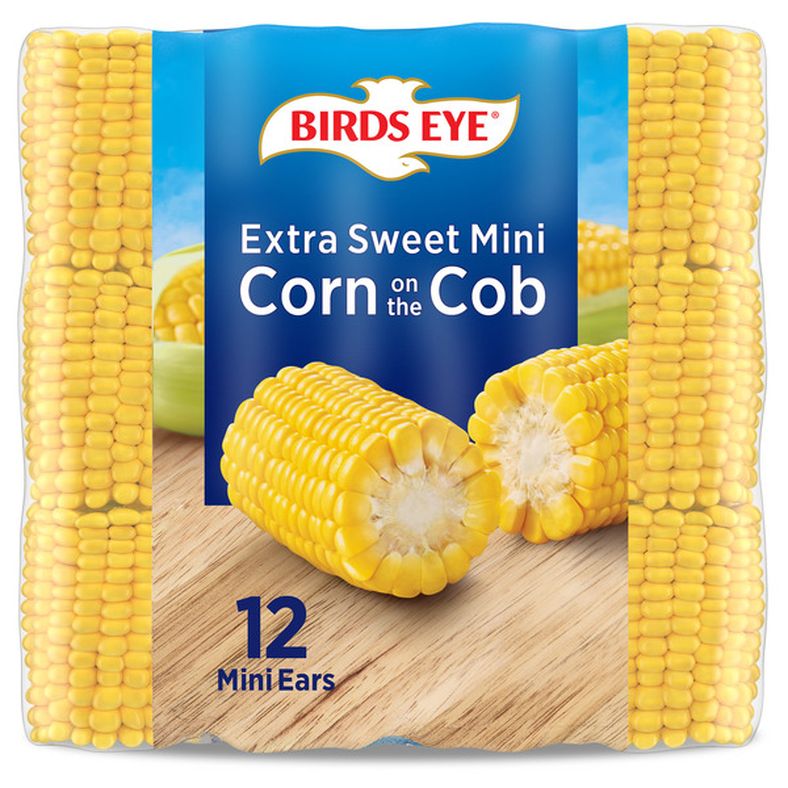 Birds Eye Extra Sweet Mini Corn On The Cob, Frozen Vegetables