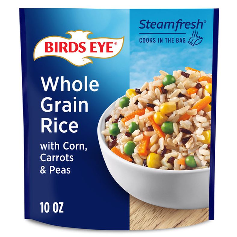 Birds Eye Selects Brown & Wild Rice with Corn, Carrots & Peas