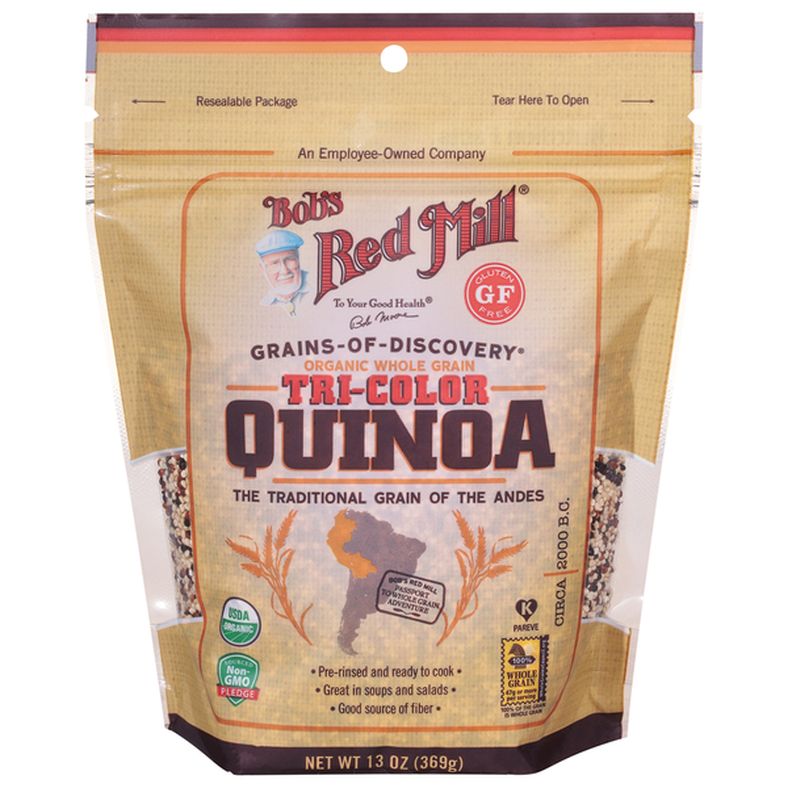 Bob's Red Mill Tri-Color Quinoa Grain, Organic