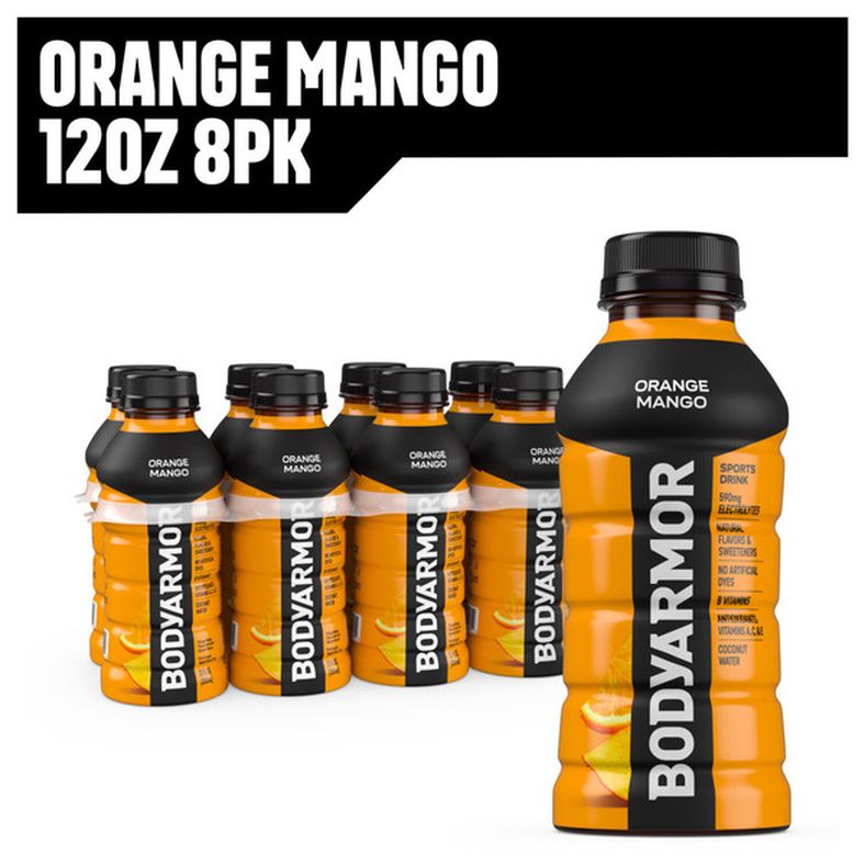 BODYARMOR Orange Mango Sports Drink Bottles