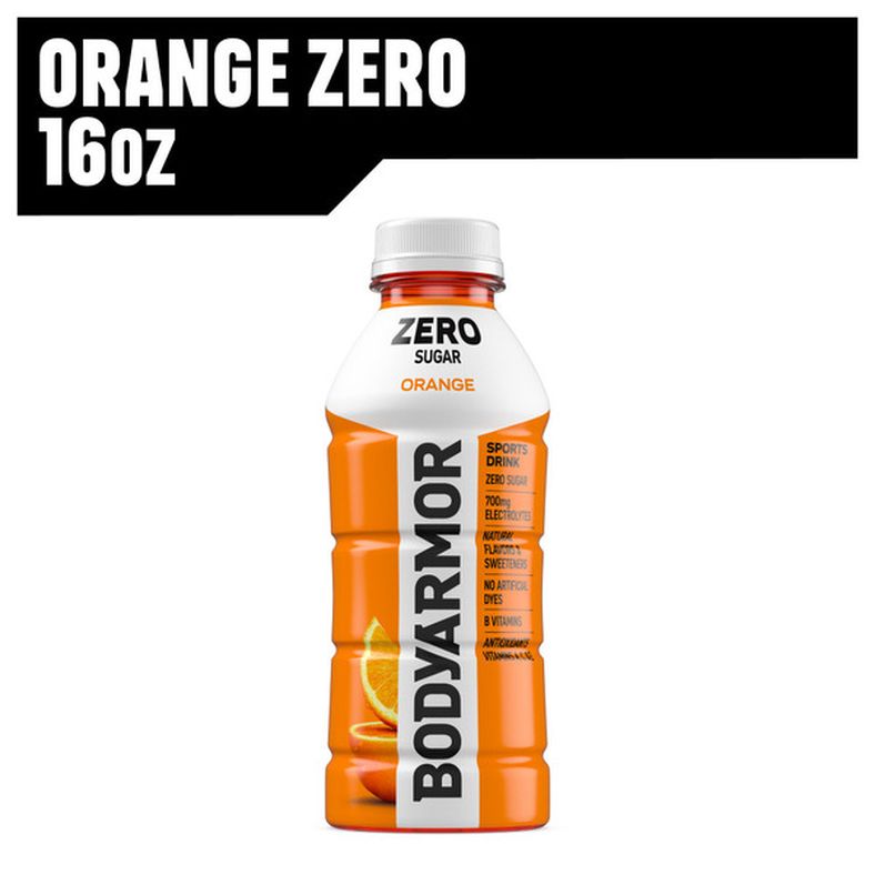 BODYARMOR Orange Zero Sugar Sports Drink Bottle