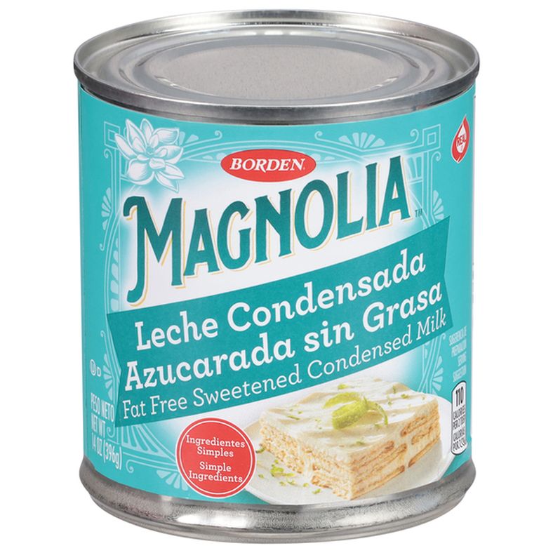 Borden Magnolia Condensed Milk, Sweetened, Fat Free