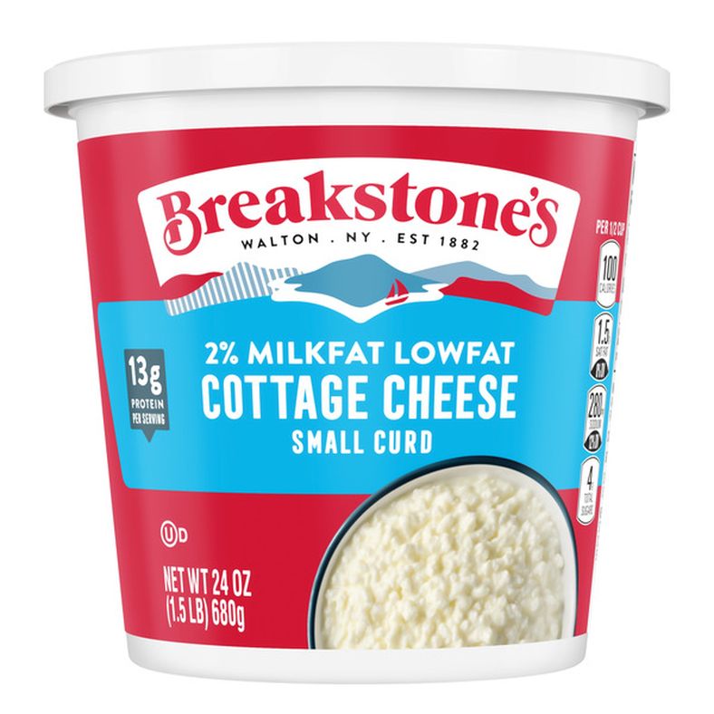 Breakstone's Small Curd 2% Milkfat Min. Cottage Cheese oz Tub