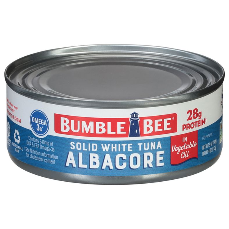 Bumble Bee Albacore Solid White in Vegetable Oil Tuna