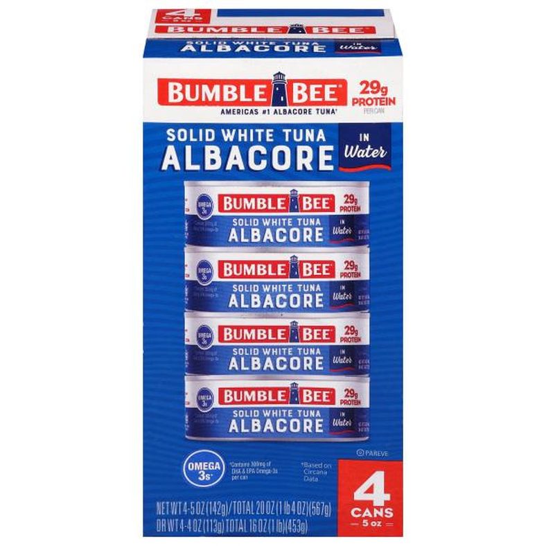 Bumble Bee Albacore Solid White in Water Tuna