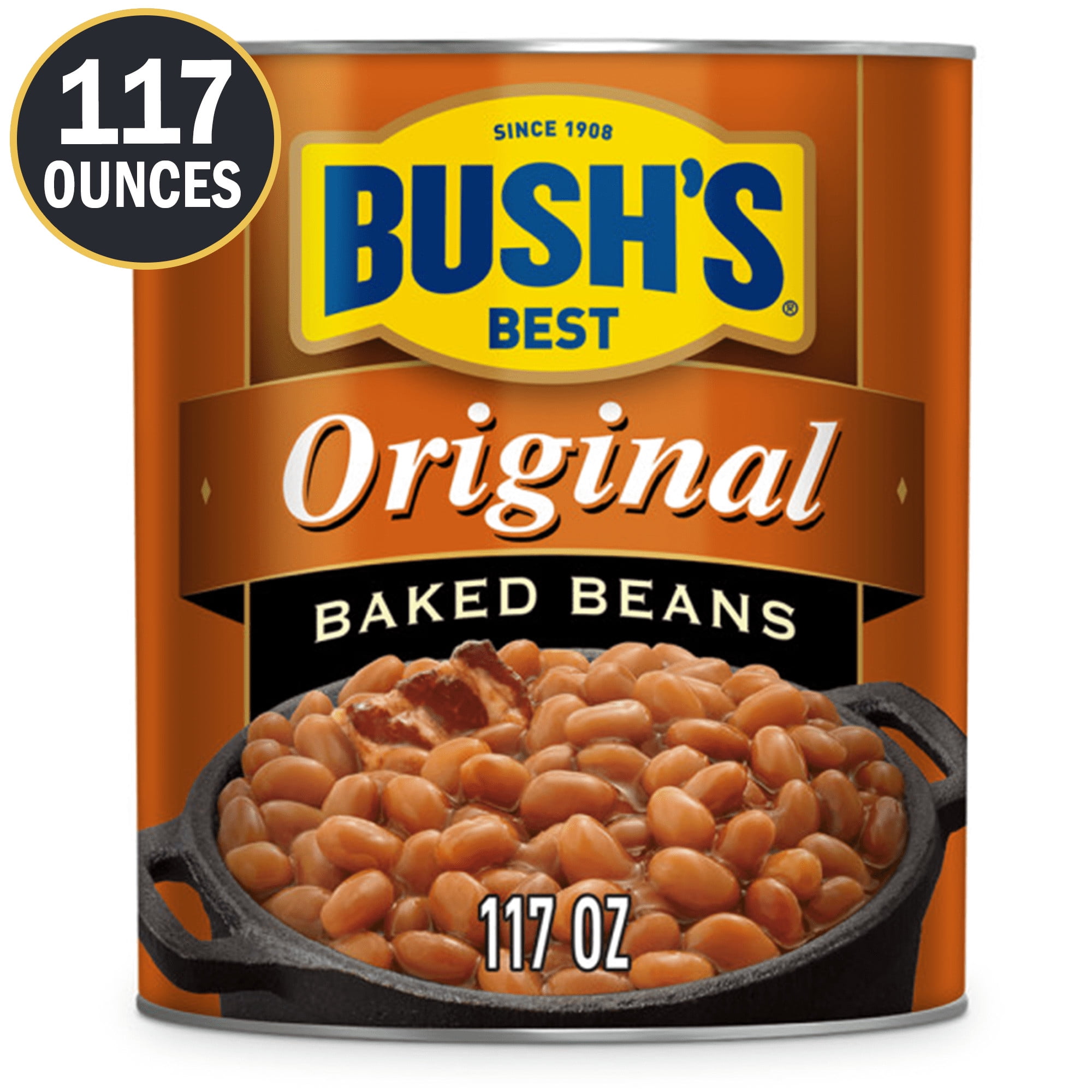 Bush's Original Baked Beans, Canned Beans, 117 oz Can - Available at Good Kitchen Market on StoresGo