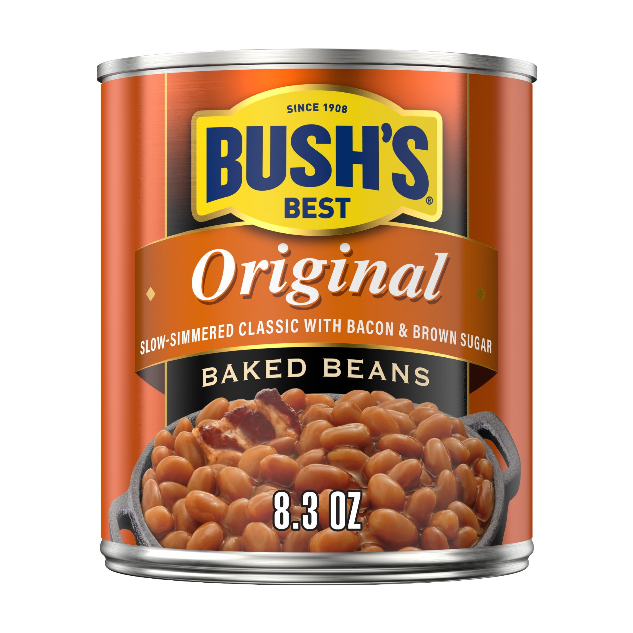 Bush's Original Baked Beans, Canned Beans, 8.3 oz Can - Available at Good Kitchen Market on StoresGo