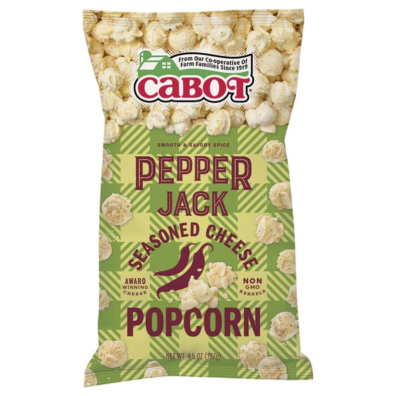 Cabot Popcorn, Pepper Jack, Seasoned Cheese