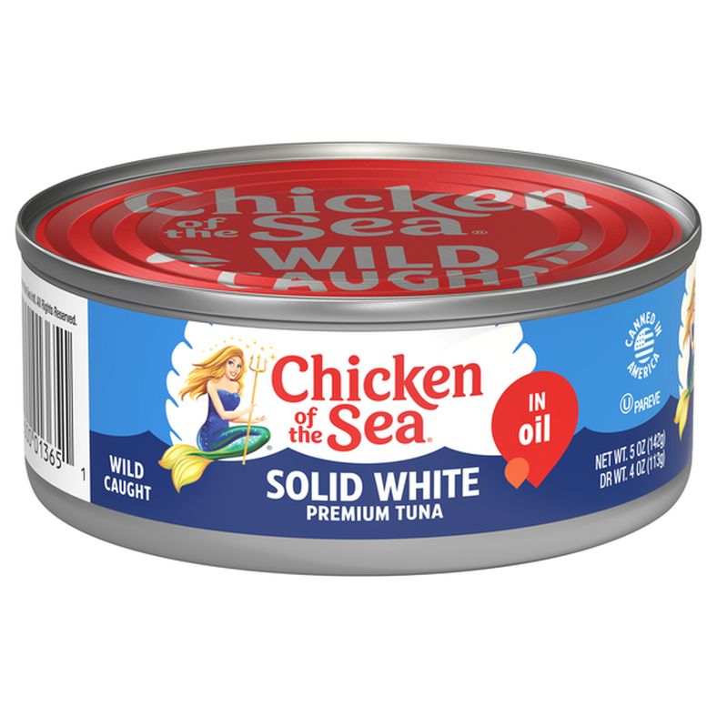 Chicken of the Sea Solid White Premium Albacore Tuna in Oil