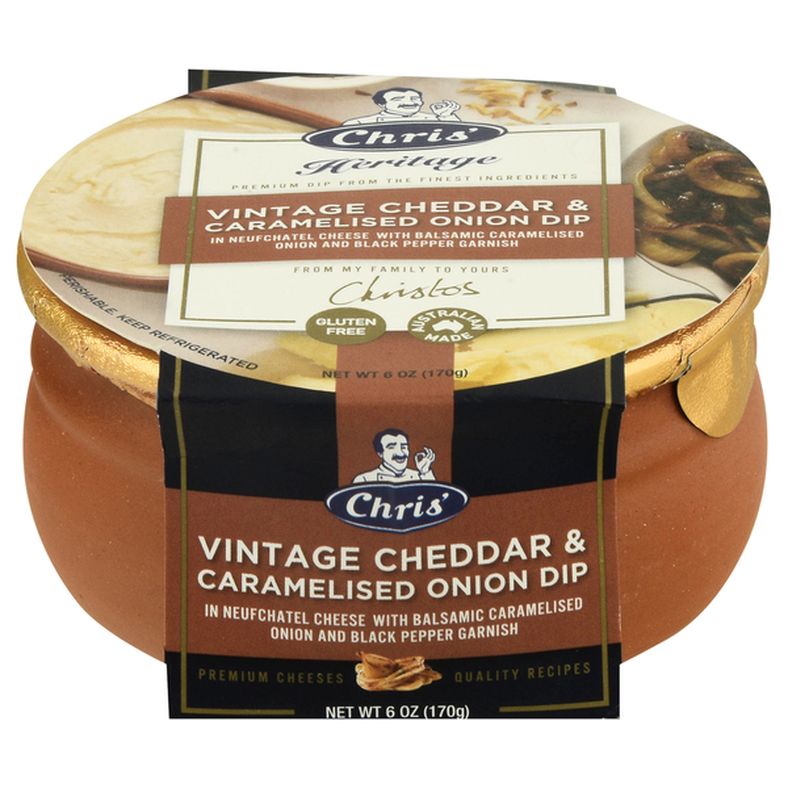 Chris' Vintage Cheddar & Caramelised Onion Dip
