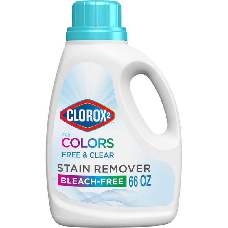 Clorox 2 For Colors Stain Remover and Laundry Additive, Free & Clear, Fragrance Free
