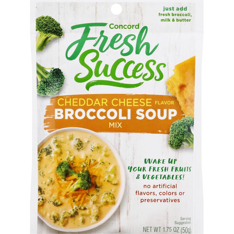 Concord Foods Broccoli Soup Mix, Cheddar Cheese