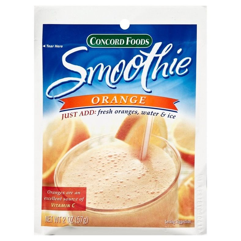 Concord Foods Smoothie Mix, Orange