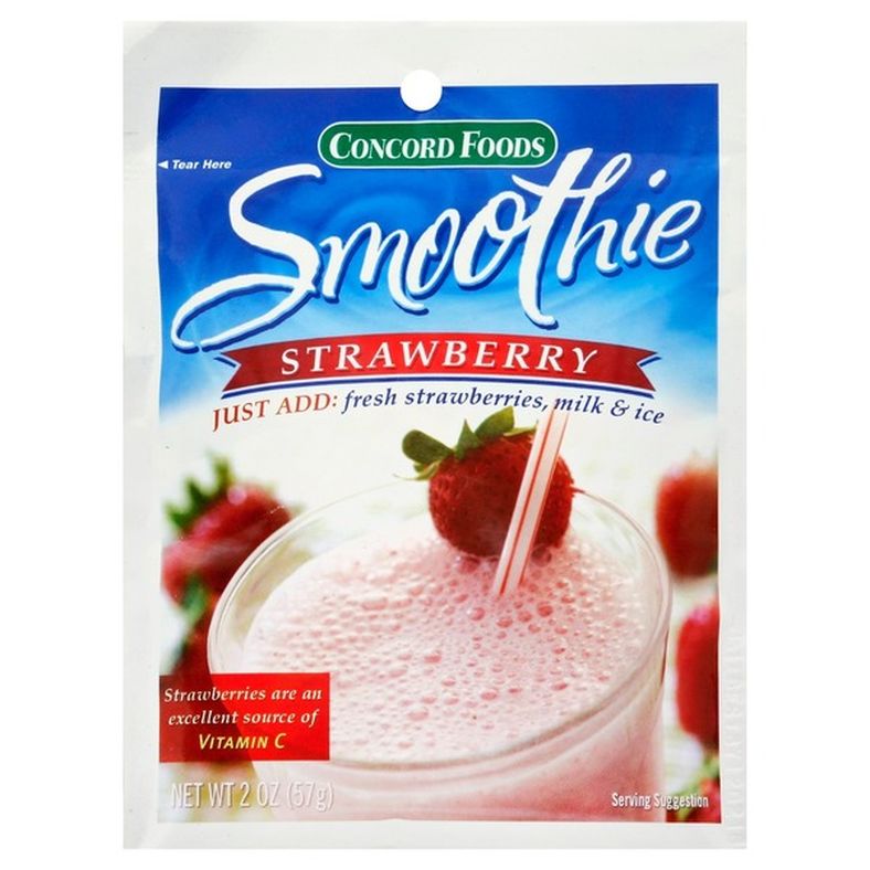 Concord Foods Smoothie, Strawberry