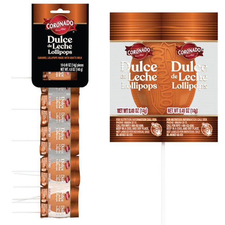 Coronado Brewing Company Dulce de Leche Lollipop Wrapper