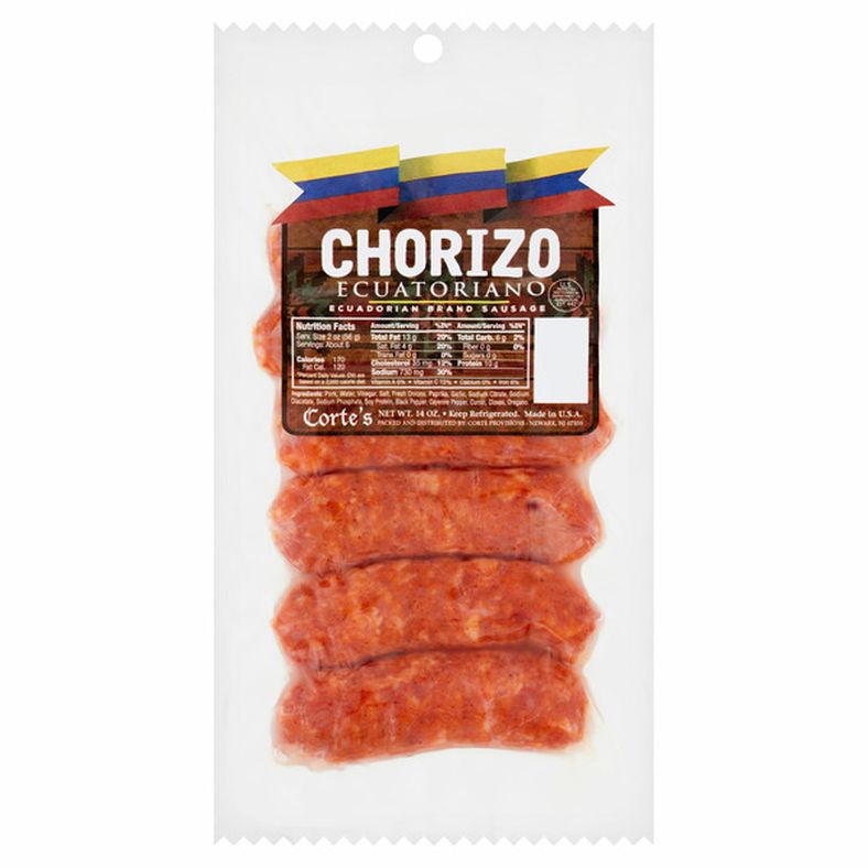 Corte's Ecuatoriano Chorizo Sausage