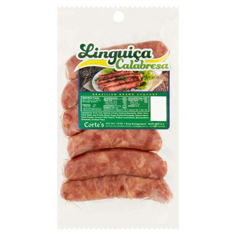 Corte's Linguiça Calabresa Sausage