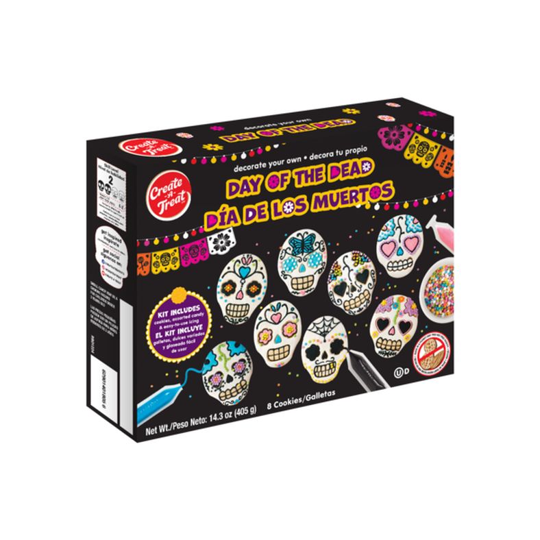 Create-A-Treat Decorate Your Own Day of the Dead Cookie Kit