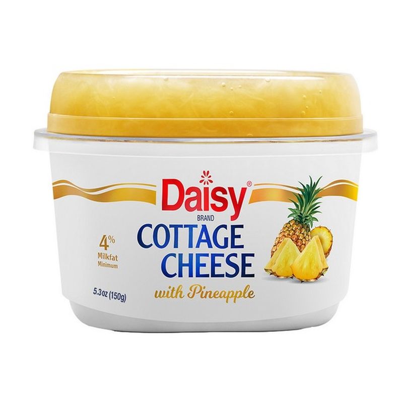 Daisy 4% Milkfat Minimum Cottage Cheese with Pineapple