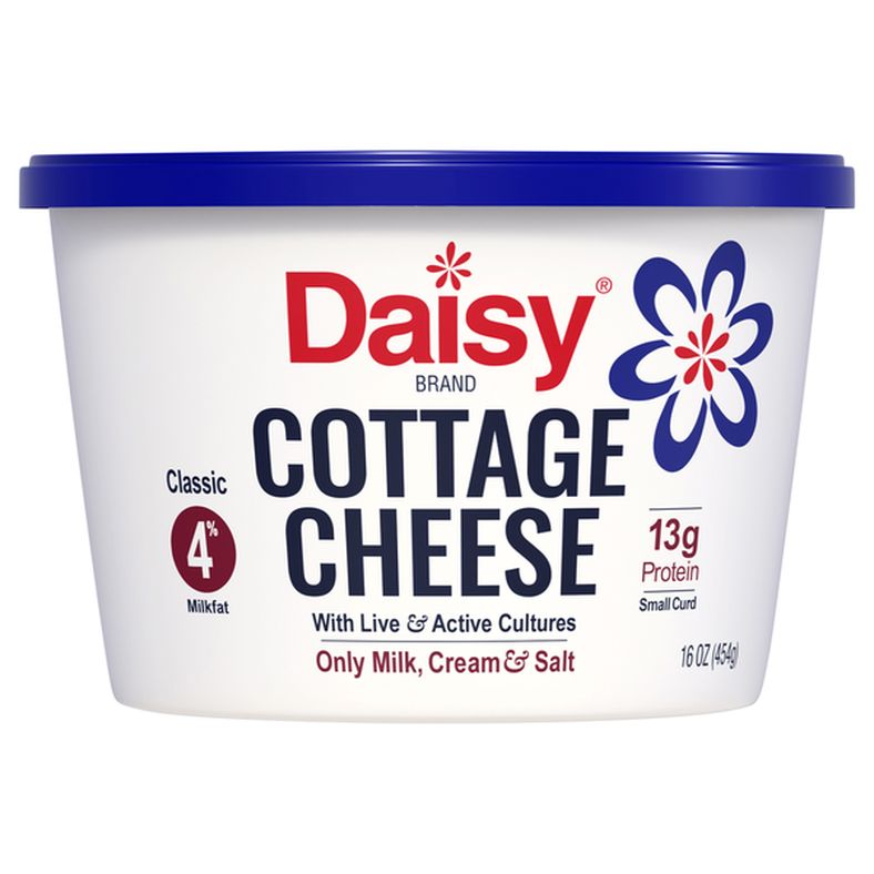 Daisy Classic 4% Milkfat Small Curd Cottage Cheese