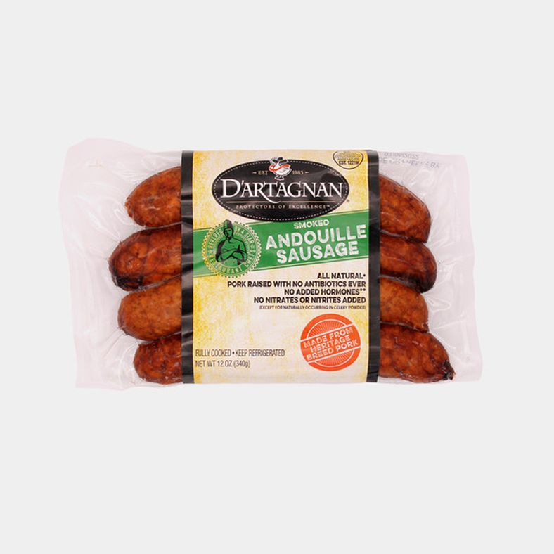 D'Artagnan Andouille Sausage, Smoked