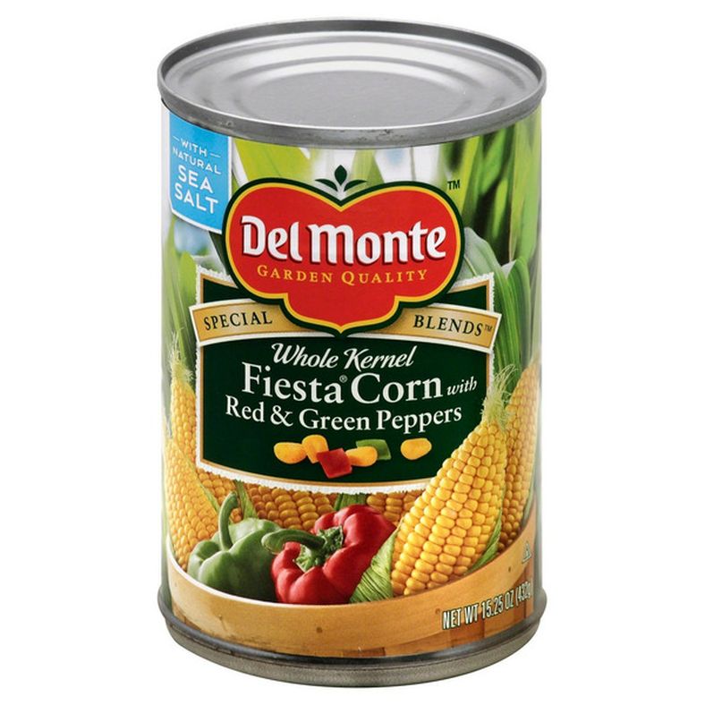 Del Monte Fiesta Corn, Whole Kernel Sweet, Harvest Selects