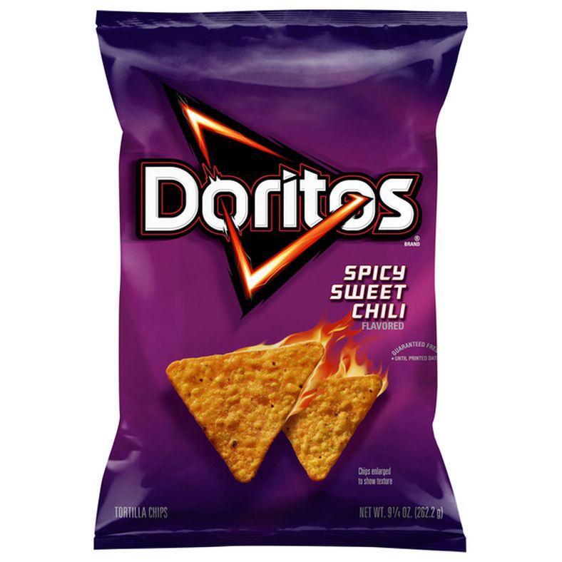 Doritos Flavored Tortilla Chips, Spicy Sweet Chili