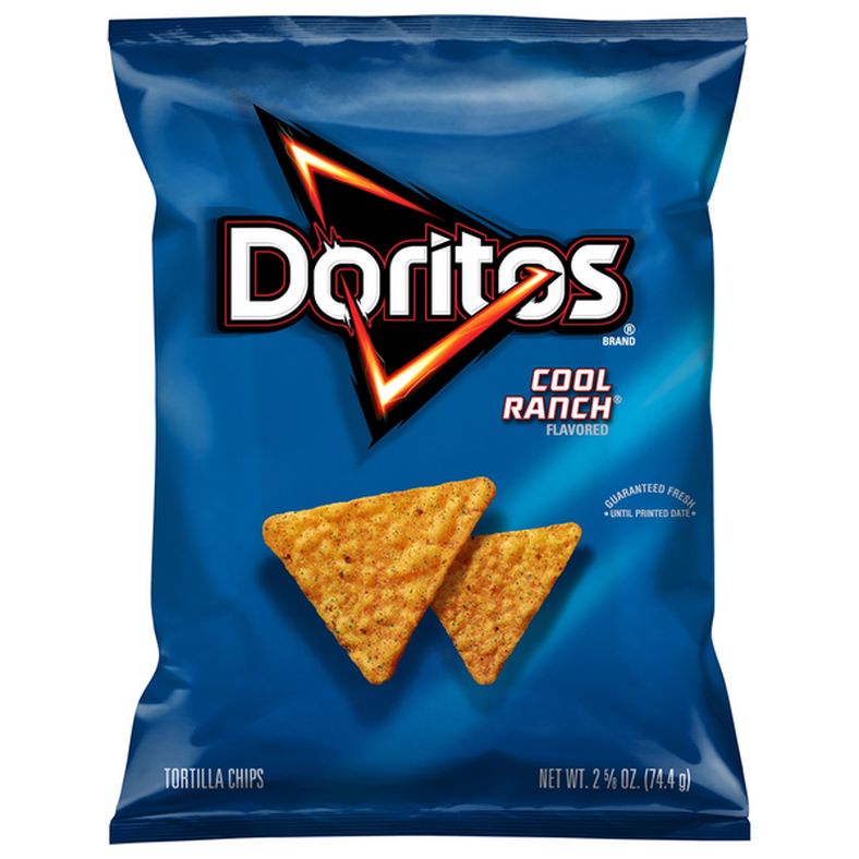 Doritos Tortilla Chips, Cool Ranch Flavored