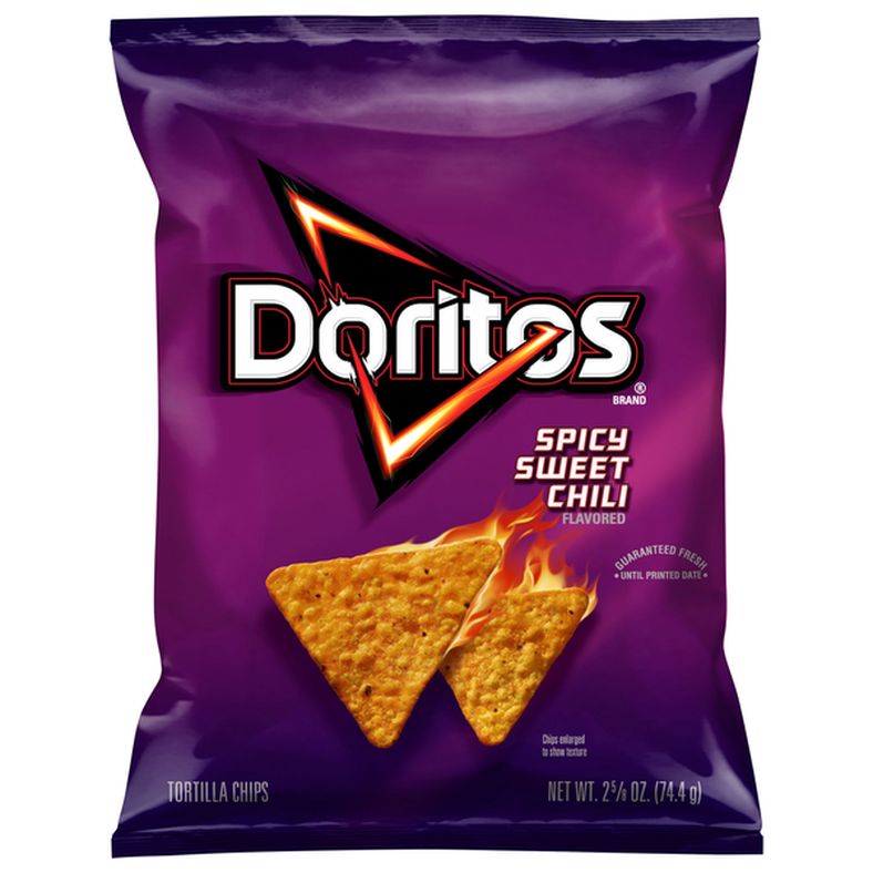 Doritos Tortilla Chips, Spicy Sweet Chili Flavored