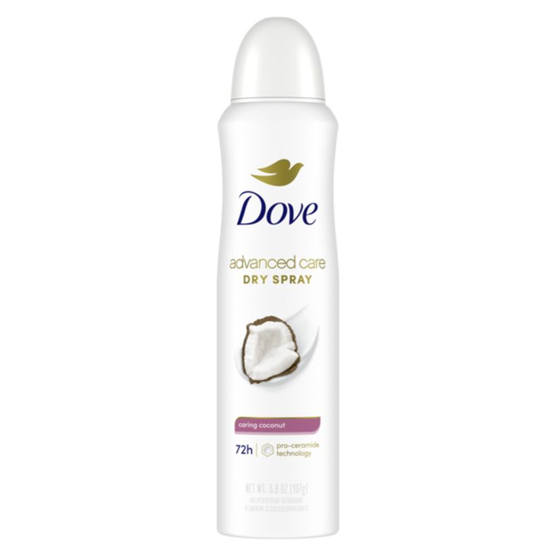Dove Antiperspirant Deodorant Dry Spray Caring Coconut
