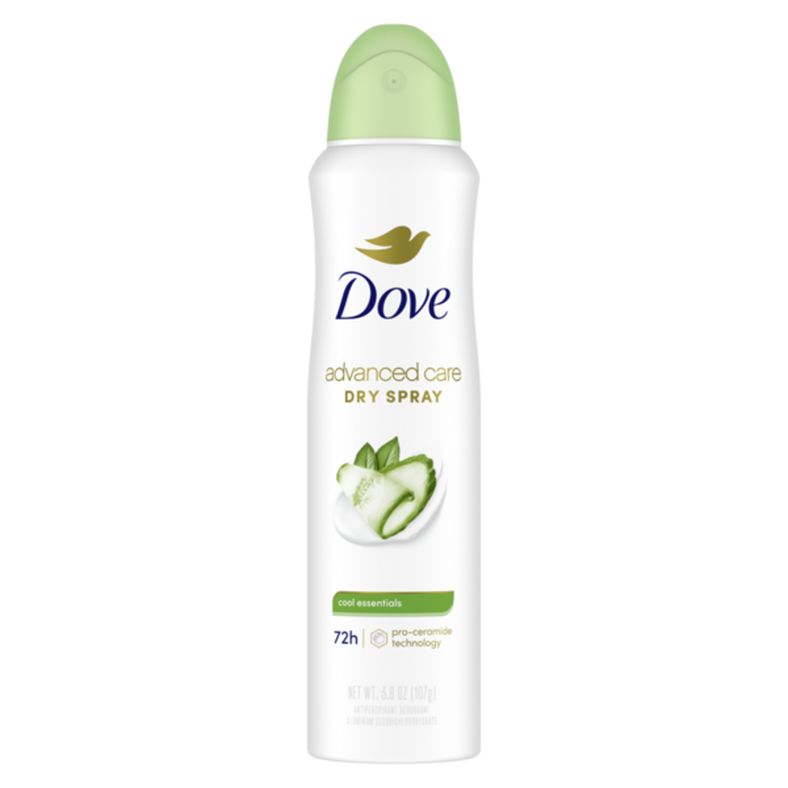 Dove Antiperspirant Deodorant Dry Spray Cool Essentials