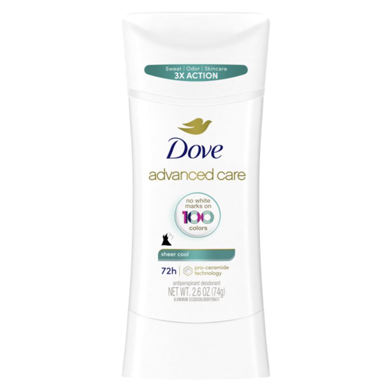 Dove Antiperspirant Deodorant Stick Sheer Cool