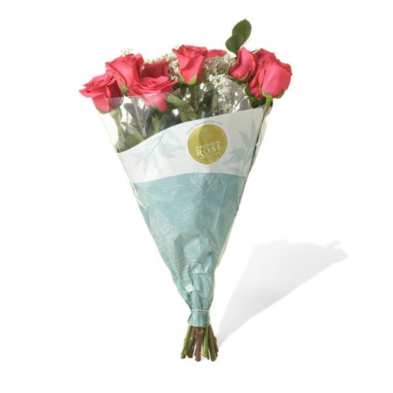 Dozen Rose Bouquet Premium Colored