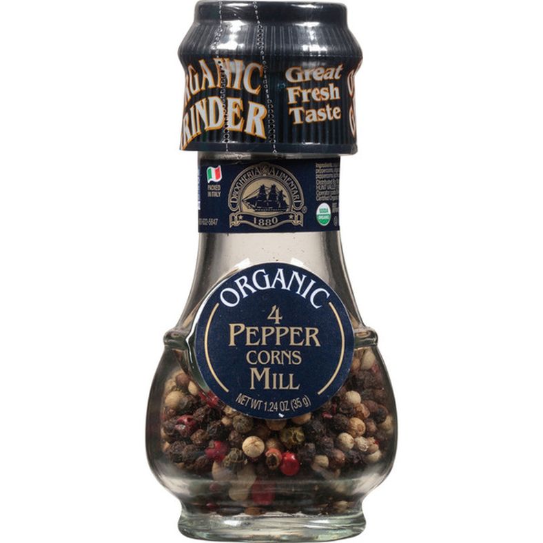 Drogheria & Alimentari® Organic 4 Seasons Peppercorns Mill